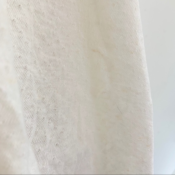 Free People White Tank Top With Criss Cross Detail - Picture 8 of 8